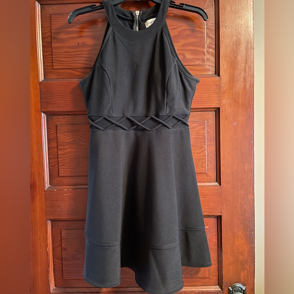 Black formal dress